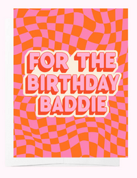 Birthday Baddie Greeting Card - Bad on Paper - Splash Swimwear  - Bad on Paper, gift card, Mar24, Womens - Splash Swimwear 