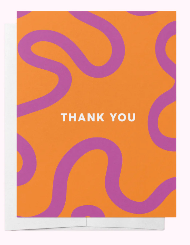 Thank you Greeting Card - Bad on Paper - Splash Swimwear  - Bad on Paper, gift card, Mar24 - Splash Swimwear 