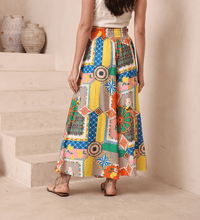 Venice Wide Leg Pants - Multi Print