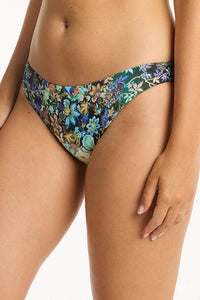 Wildflower Regular Cheeky Pant - Sea Level - Splash Swimwear  - bikini bottoms, new swim, Nov 23, sea level - Splash Swimwear 