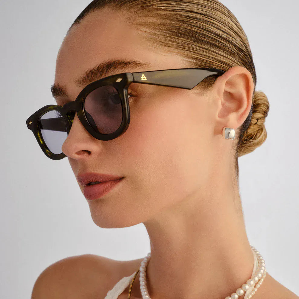 Aire AIRE Aperture Sunnies - Ashen Olive AIR2612329 Aire Aperture Sunnies - Toffee Splash Swimwear Sunnies 9324976442468