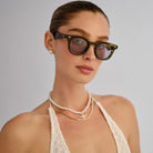 Aire AIRE Aperture Sunnies - Ashen Olive AIR2612329 Aire Aperture Sunnies - Toffee Splash Swimwear Sunnies 9324976442468