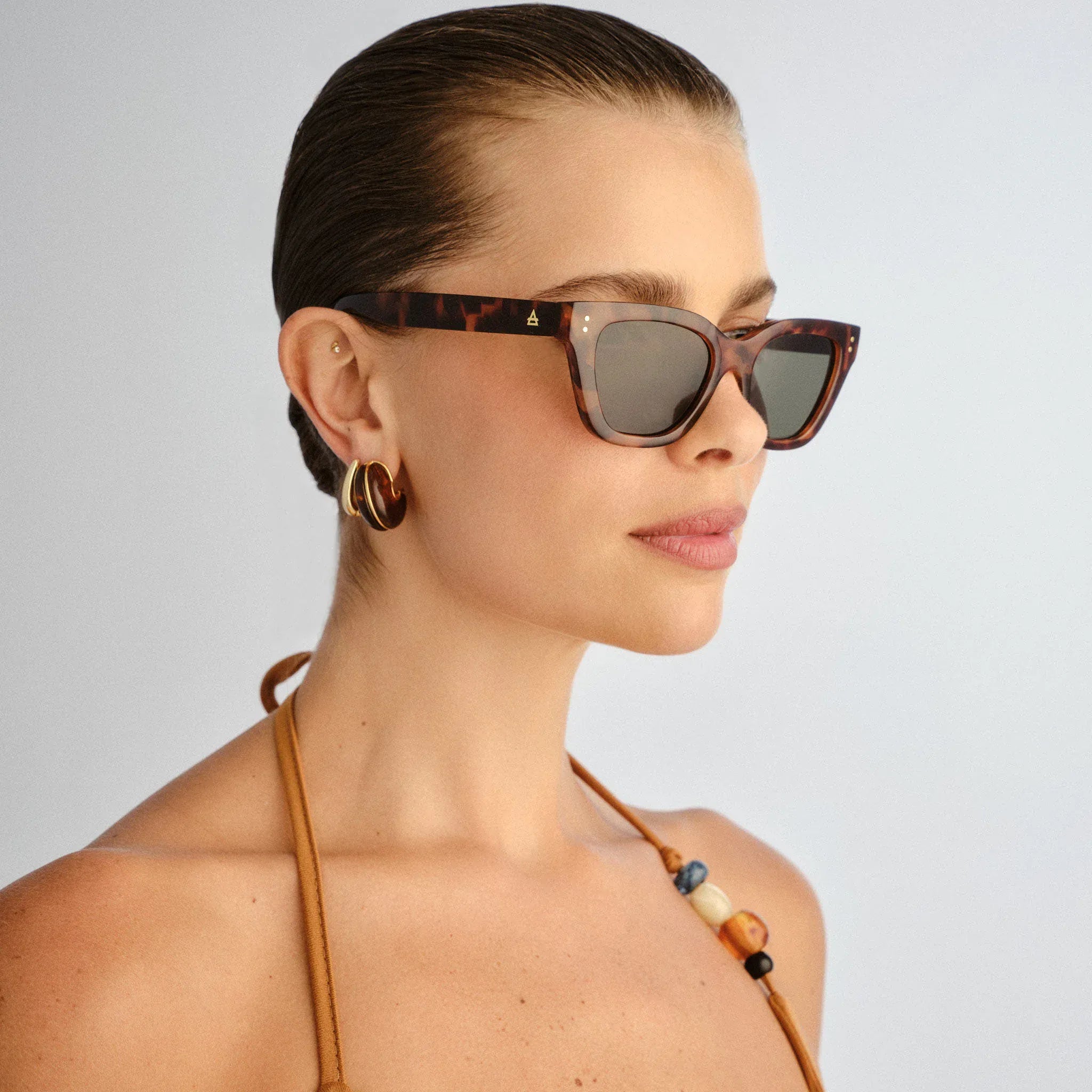 Aire AIRE Nightglow Sunnies - Dark Tort AIR2612377 Aire Whirlpool Sunnies - Black Splash Swimwear Sunnies 9324976448620