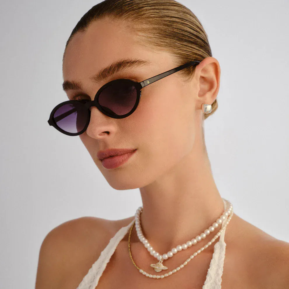 Aire AIRE Pyxis Sunnies - Black AIR2542316 Le Specs Whirlpool Sunnies - Chocolate Splash Swimwear Sunnies 9324976438744