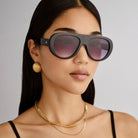 Aire AIRE Satellite Sunnies - Black Smoke Grad AIR2542270 Aire Whirlpool Sunnies - Black Splash Swimwear Sunnies 9324976434364