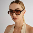 Aire Aquarius Sunnies - Dark Tort AIR2542280 Le Specs Whirlpool Sunnies Splash Swimwear Sunnies 9324976434883