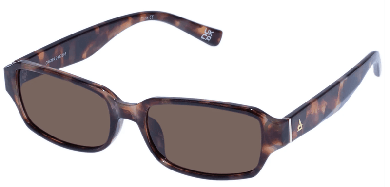 Aire Sunglasses AIR2442246 Crater Sunnies - Dark Tort/Gold