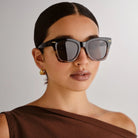 Aire Intergalactic Sunnies - Black Tort Spice AIR2542241 AIRE Persei Sunnies - Dark Tort Polarised Splash Swimwear Sunglasses 9324976431233