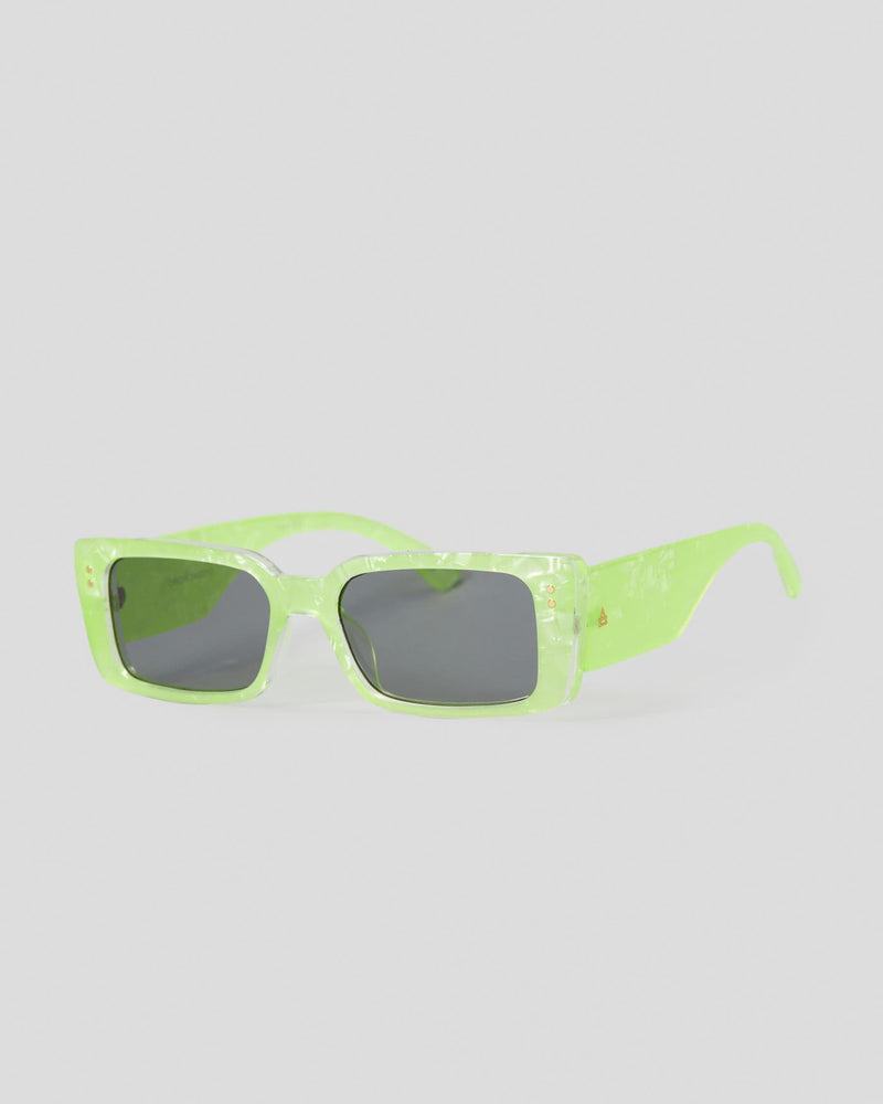 Aire Sunnies AIR2442212 Glowing Green Marble Orion Sunglasses