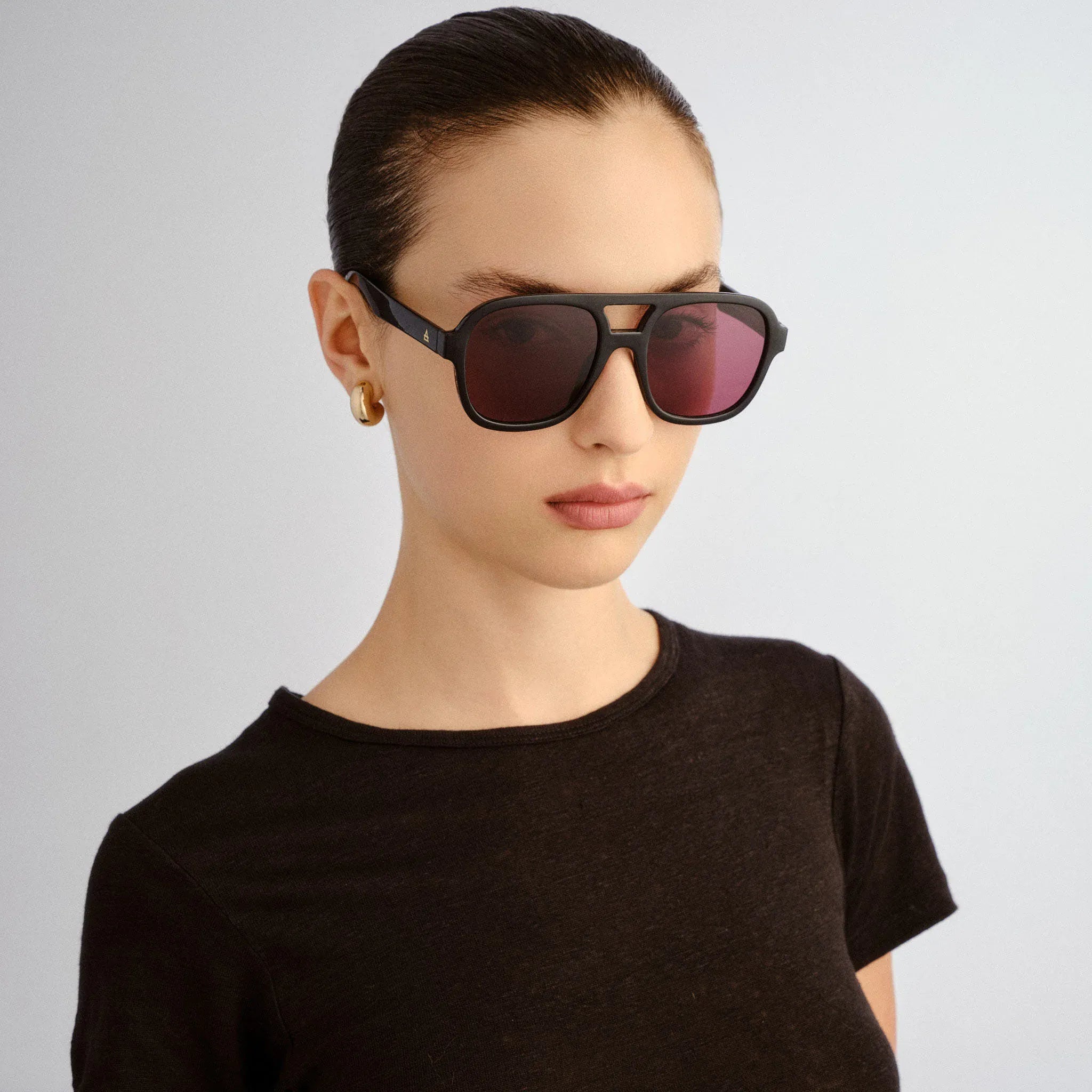 Aire Whirlpool Sunnies - Black Rust Tint AIR2122500 Aire Whirlpool Sunnies - Black Splash Swimwear Sunnies 9324976370709