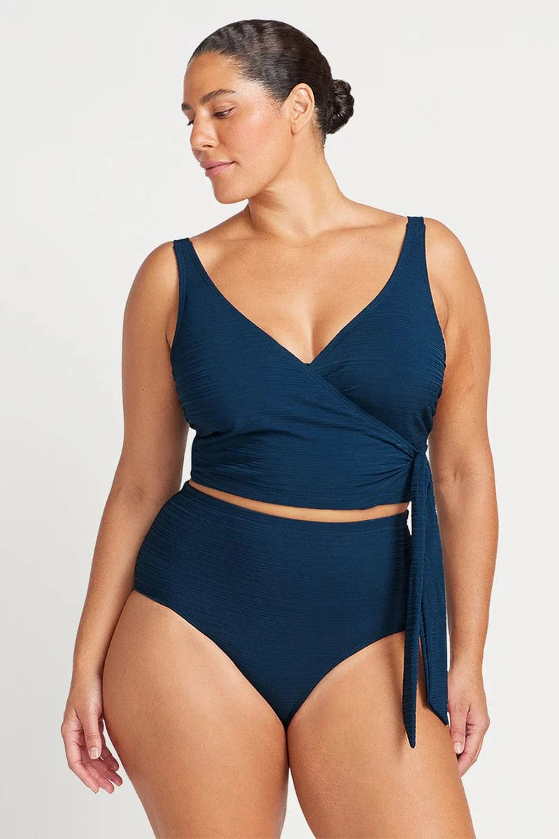 Artesands Artesand Aria Hayes Underwire Bikini Top - Navy Artesand Aria Hayes Underwire Bikini Top - Navy Splash Swimwear Bikini Bottoms