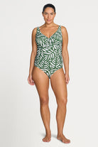 Artesands Artesands Alabastron Cezanne D/DD Underwire Tankini Top - Olive AT3774AT-OLIVE-AU12US8 Artesands Alabastron Cezanne D/DD Underwire Tankini Top Olive Splash Swimwear Tankini Tops AU12/US8