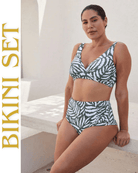 Artesands Artesands Alabastron Delacroix Cross Over Bikini Top & Botticelli High Waist Pant Bikini Set - Olive AT3711AT Artesands Alabastron Delacroix Cross Over Bikini Top - Olive Splash Swimwear Bikini Set AU14/US10 9347760767882