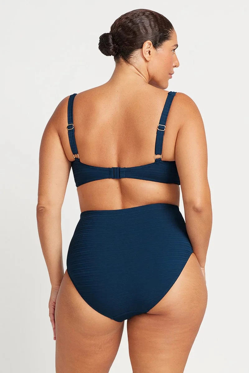 Artesands Artesands Aria Renoir High Waist Swim Pant - Navy Artesands Aria Renoir High Waist Swim Pant - Navy Splash Swimwear Bikini Bottoms