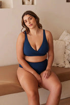 Artesands Artesands Aria Renoir High Waist Swim Pant - Navy Artesands Aria Renoir High Waist Swim Pant - Navy Splash Swimwear Bikini Bottoms