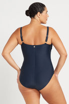 Artesands Artesands Hues Hayes D/DD Underwire One Piece - Navy AT1795P Artesands Hues Hayes D/DD Underwire One Piece - Navy Splash Swimwear One Piece 12 9347760644473