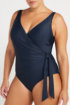 Artesands Artesands Hues Hayes D/DD Underwire One Piece - Navy AT1795P Artesands Hues Hayes D/DD Underwire One Piece - Navy Splash Swimwear One Piece 12 9347760644473