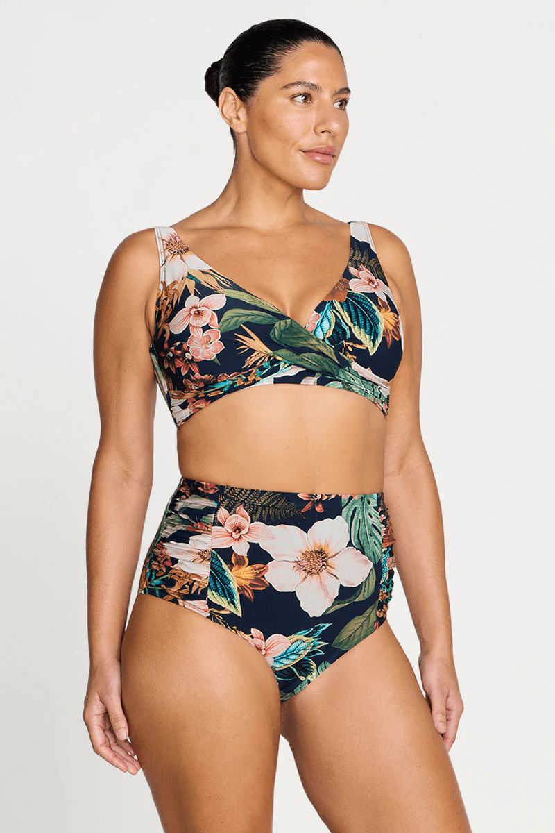 Artesands Artesands Into The Saltu Botticelli High Waist Swim Pant  -Navy Artesands Into The Saltu Botticelli High Waist Swim Pant  -Navy Splash Swimwear
