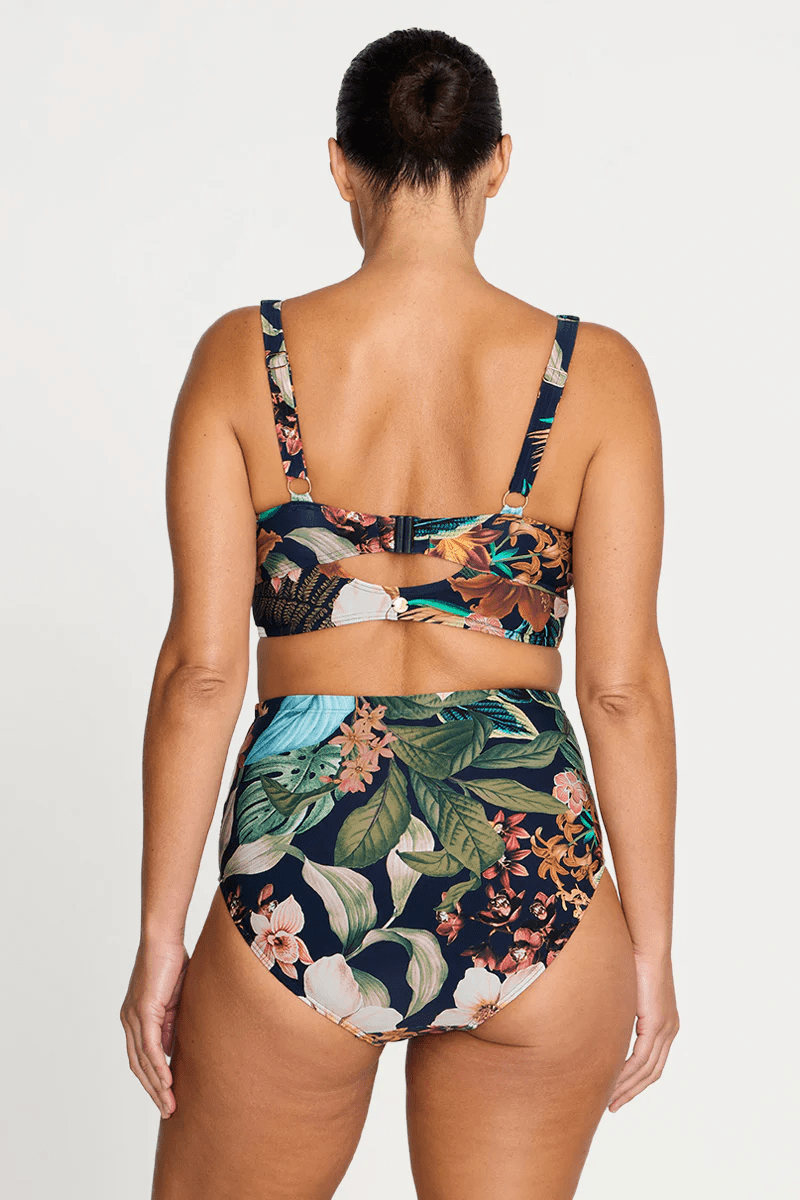 Artesands Artesands Into The Saltu Cezanne D/DD Underwire Midriff Bikini Top - Navy Artesands Into The Saltu Cezanne D/DD Underwire Midriff Bikini Top - Navy Splash Swimwear