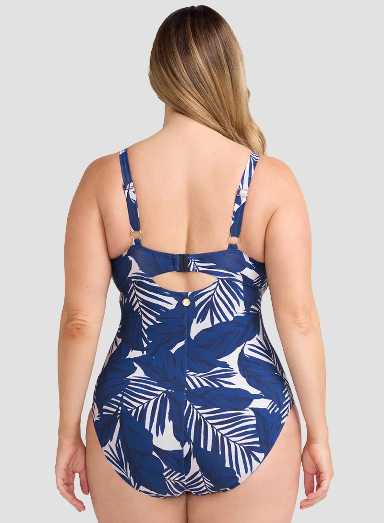 Artesands Artesands Lanthera Cezanne D/DD Underwire One Piece - Navy Peony Artesands Lanthera Cezanne D/DD Underwire One Piece - Navy Peony Splash Swimwear One Piece