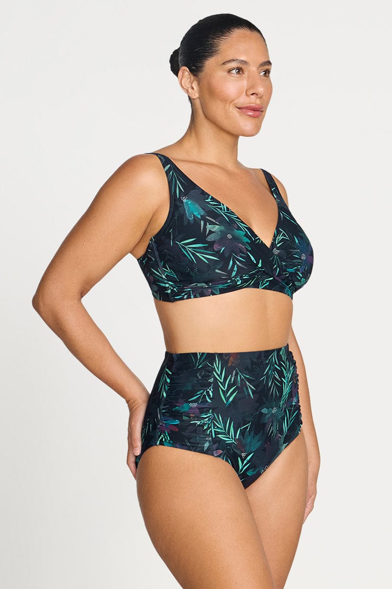 Artesands Artesands Lunafleur Botticelli High Waist Swim Pant - Navy Artesands Lunafleur Botticelli High Waist Swim Pant - Navy Splash Swimwear Swim Pants