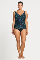 Artesands Artesands Lunafleur Delacroix Cross Over Tankini Top - Navy Artesands Lunafleur Delacroix Cross Over Tankini Top - Navy Splash Swimwear Tankini Tops