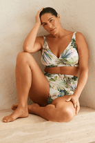 Artesands Artesands Lushara Botticelli High Waist Swim Pant - White Artesands Lushara Botticelli High Waist Swim Pant - White Splash Swimwear Bikini Bottoms