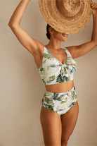 Artesands Artesands Lushara Cezanne D/DD Underwire Midriff Bikini Top - White Artesands Lushara Cezanne D/DD Underwire Midriff Bikini Top - White Splash Swimwear