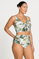 Artesands Artesands Lushara Cezanne D/DD Underwire Midriff Bikini Top - White Artesands Lushara Cezanne D/DD Underwire Midriff Bikini Top - White Splash Swimwear