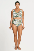 Artesands Artesands Lushara Cezanne D/DD Underwire Midriff Top & Botticelli High Waist Swim Pant Bikini Set - White AT3772LS+AT4705LS-14 Artesands Lushara Cezanne D/DD Underwire Midriff Top & Botticelli High Waist Swim Pant Bikini Set - White Splash Swimwear Bikini Set 14 35507691034905