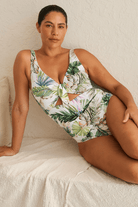 Artesands Artesands Lushara Cezanne D/DD Underwire One Piece - White Artesands Lushara Cezanne D/DD Underwire One Piece - White Splash Swimwear