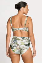 Artesands Artesands Lushara Delacroix Cross Over Bikini Top - White Artesands Lushara Delacroix Cross Over Bikini Top - White Splash Swimwear