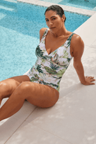 Artesands Artesands Lushara Delacroix Cross Over One Piece - White Artesands Lushara Delacroix Cross Over One Piece - White Splash Swimwear