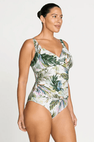 Artesands Artesands Lushara Delacroix Cross Over One Piece - White Artesands Lushara Delacroix Cross Over One Piece - White Splash Swimwear