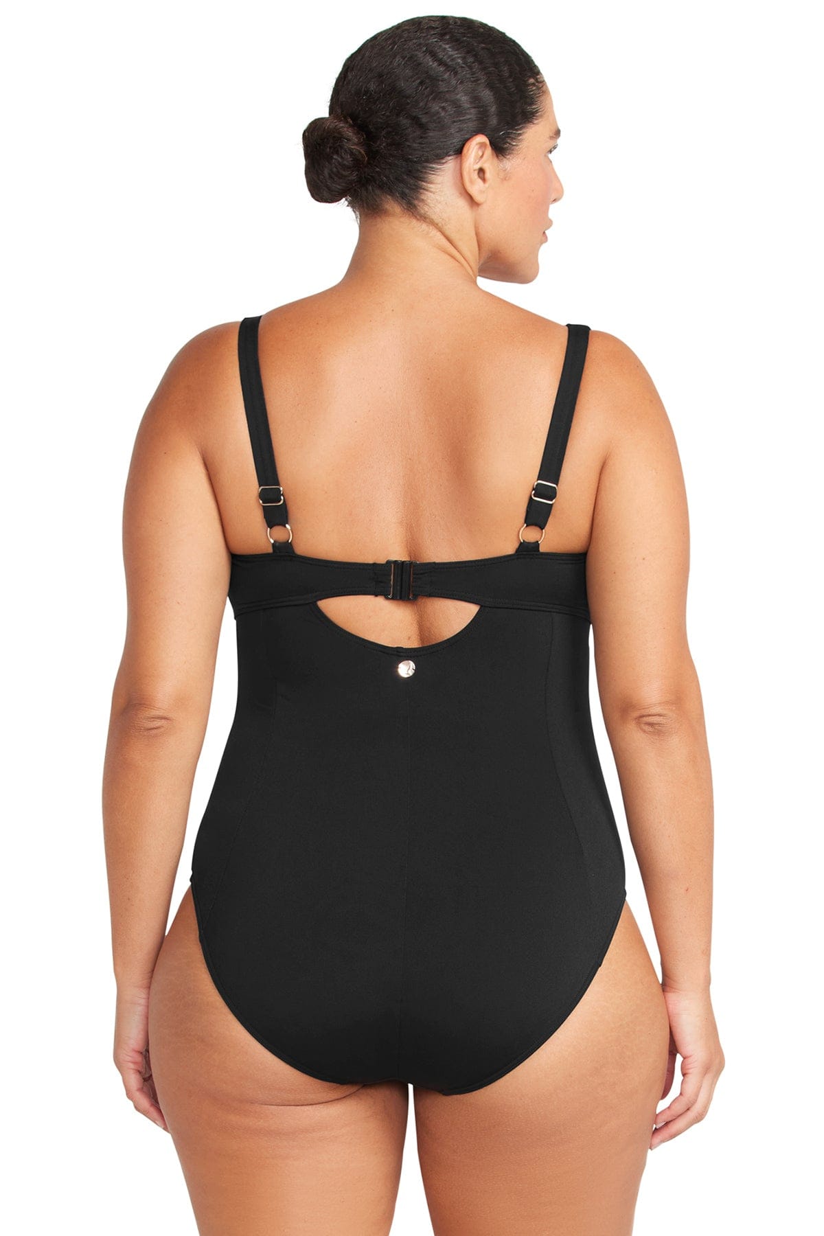 Artesands Artesands Natare Chlorine Resistant Turner Clip Back One Piece - Black Artesands Natare Chlorine Resistant Turner Clip Back One Piece - Black Splash Swimwear One Piece