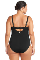 Artesands Artesands Natare Chlorine Resistant Turner Clip Back One Piece - Black Artesands Natare Chlorine Resistant Turner Clip Back One Piece - Black Splash Swimwear One Piece