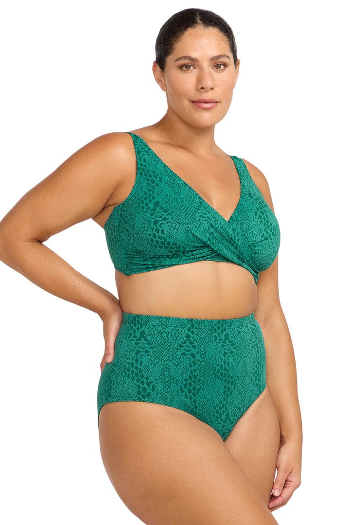 Artesands Bikini Tops Ekhis Delacroix D-G Bikini Top - Green Artesands Ekhis Delacroix D-G Bikini Top - Green