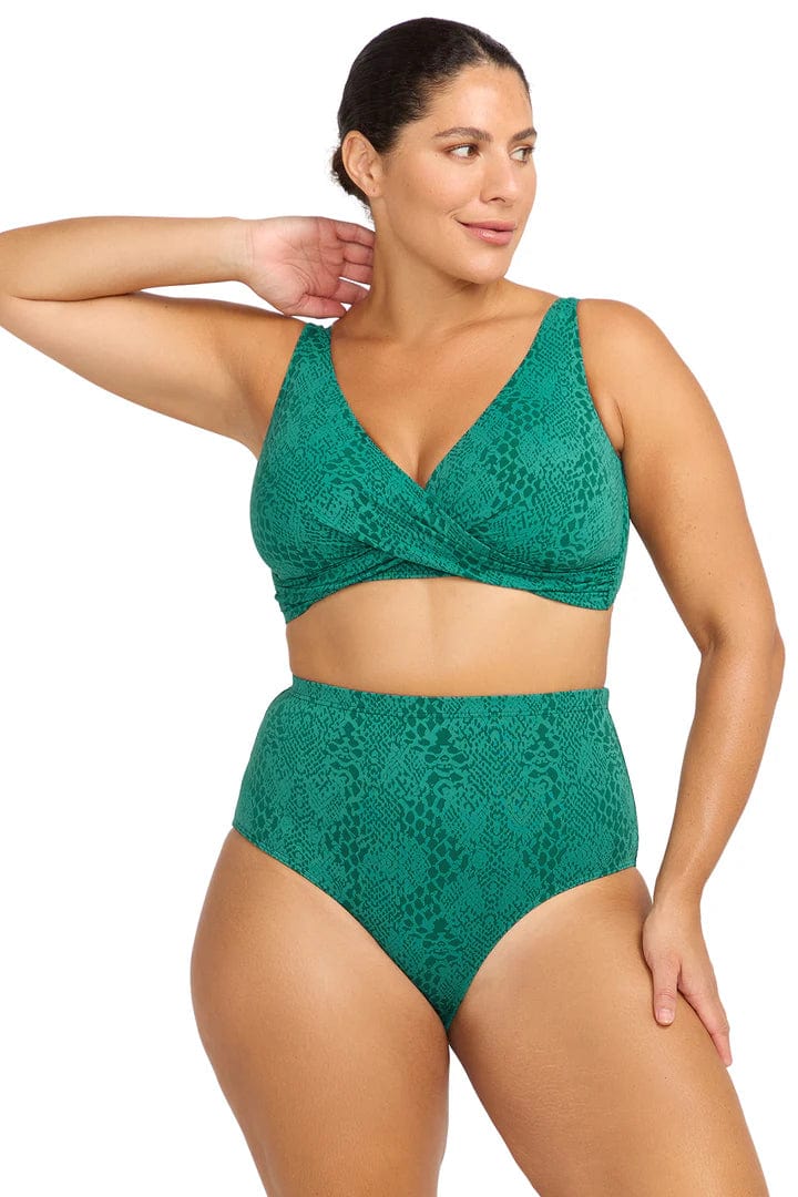 Artesands Bikini Tops Ekhis Delacroix D-G Bikini Top - Green Artesands Ekhis Delacroix D-G Bikini Top - Green