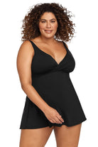 Artesands Hues Delacroix Cross Over Swimdress Splash Swimwear Swim Dress