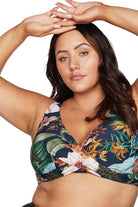 Artesands Bikini Tops Into The Saltu Delacroix Bikini Top - Navy