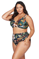 Artesands Bikini Tops Into The Saltu Delacroix Bikini Top - Navy