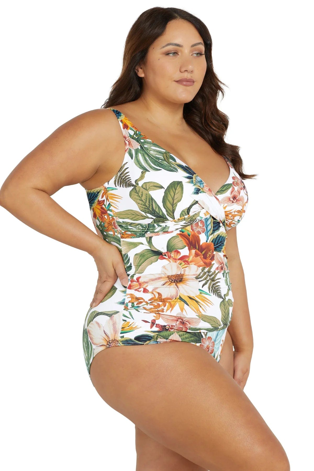 Artesands Into The Saltu Delacroix Multi Cup One Piece - White Artesands Into The Saltu Delacroix Multi Cup One Piece - White Splash Swimwear One Pieces