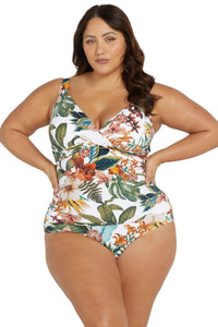 Artesands Into The Saltu Delacroix Multi Cup One Piece - White Artesands Into The Saltu Delacroix Multi Cup One Piece - White Splash Swimwear One Pieces