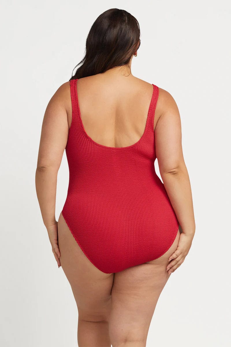 Artesands Kahlo One Piece - Crimson Red Eco AT1838 Artesands Kahlo One Piece - Crimson Red Eco Splash Swimwear One Pieces O/S 9347760515469