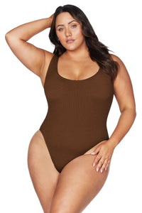 Artesands Kahlo One Piece - Mocha Eco AT1838 Splash Swimwear One Pieces O/S 9347760474681