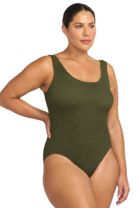 Artesands Klimt One Piece AT1016 Splash Swimwear One Pieces Khaki / O/S 9347760633507