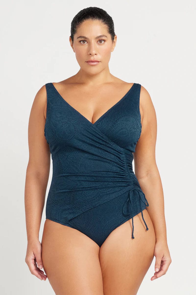 Artesands La Traviata Rembrant One Piece - Navy La Traviata Rembrant One Piece - Navy Splash Swimwear One Pieces