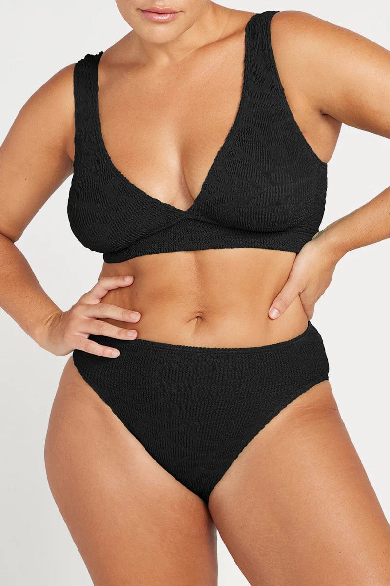 Artesands O'Keefe Bikini Set - Black Geo AT2135 Artesands O'Keefe Bikini Set - Black Geo Splash Swimwear Bikini Set O/S 9347760661210