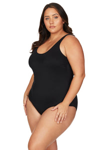 Artesands Sculpt Renoir One Piece - Black Splash Swimwear Swim Dress, Tankini & One Piece