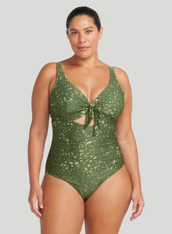Artesands Vellichore Cezanne One Piece - Olive Vellichore Cezanne One Piece - Olive Splash Swimwear